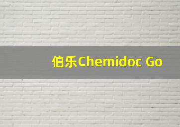 伯乐Chemidoc Go